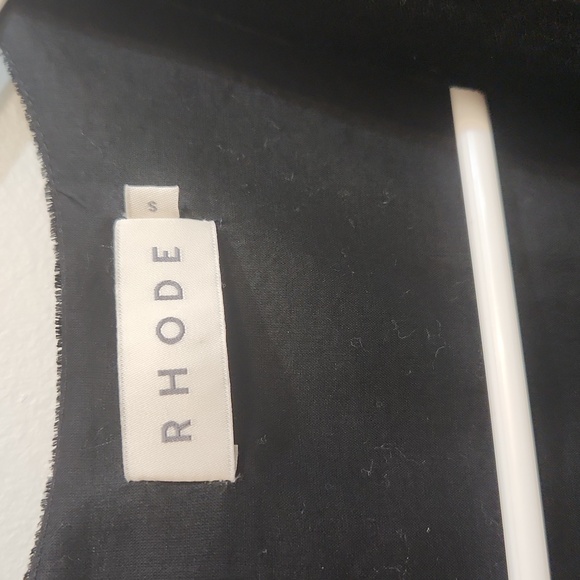 RHODE Lainey Velvet Midi Wrap Dress Size Small - Picture 4 of 6